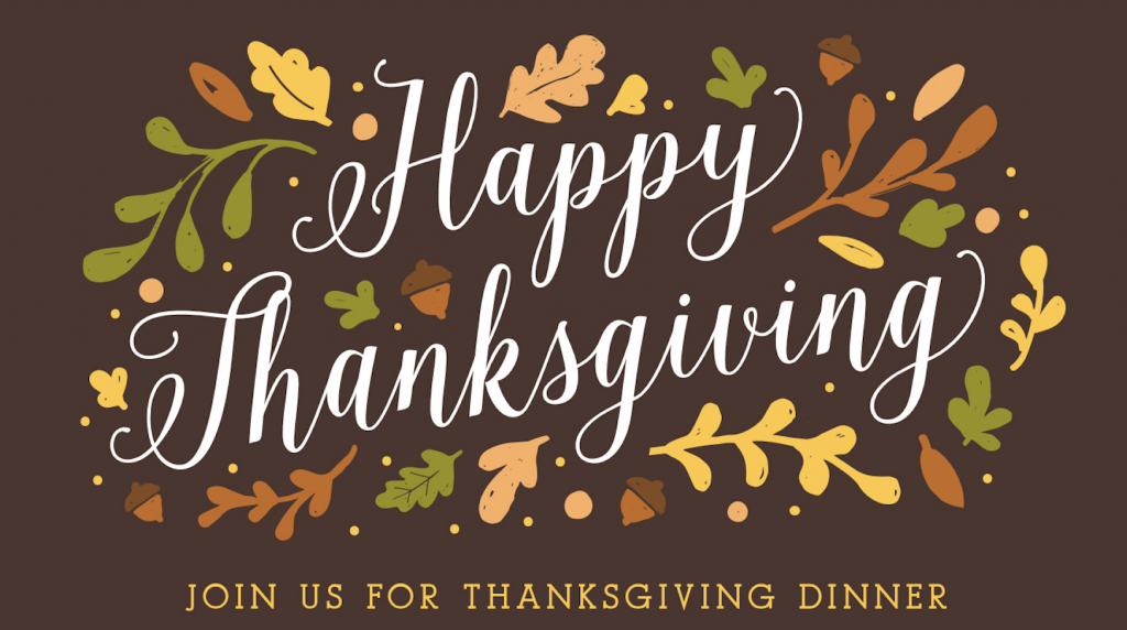 Thanksgiving Menu Thanksgiving Menu